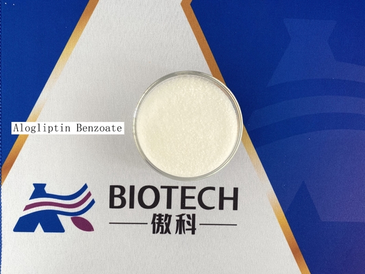 Alogliptin Benzoate CAS-nr. 850649-62-6 Zuiverheid 99% C25H27N5O4 Wit of quasi-wit kristallijn poeder