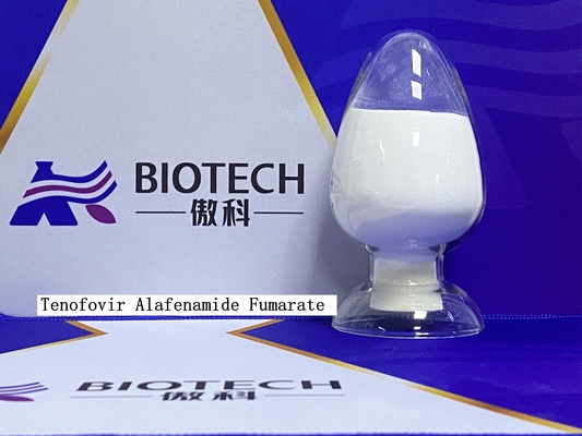 Fumarate CAS No 1392275-56-7 van Tenofovir Alafenamide van APIstussenpersonen voor TFA Wit aan gebroken witte poederzuiverheid 99%