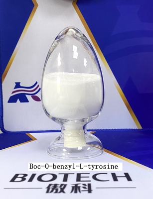 Aminozuurderivaten boc-Tyr (Bzl) - OH CAS No 2130-96-3 voor Witte het poederzuiverheid 99% van Aminozurenderivaten