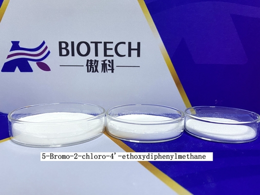 Dapaglifozine DAP Bromo CAS nr. 461432-23-5 Wit tot bijna wit poeder Zuiverheid 99%