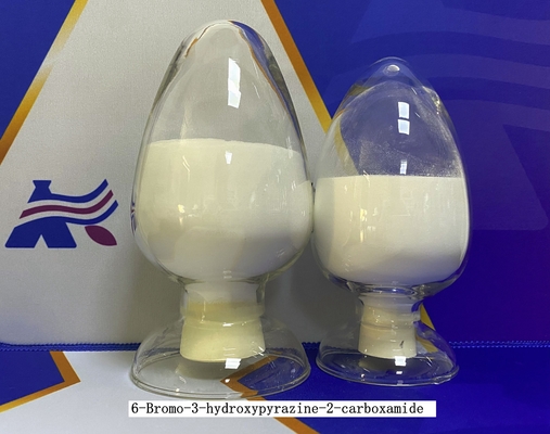 6-Bromo-3-Hydroxypyrazine-2-Carboxamide CAS No 259793-88-9 Gele Tussenpersonen van Poederapis