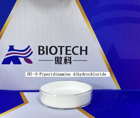 APIstussenpersonen (R) - 3-Piperidinamine dihydrochloride CAS No. 334618-23-4 witte poederzuiverheid 98% C5H14Cl2N2