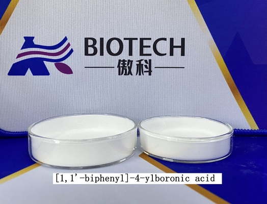 [1,1 ' - Biphenyl] - 4-Ylboronic Zuur CAS 5122-94-1 Zuiverheids98% Elektronische Chemische producten