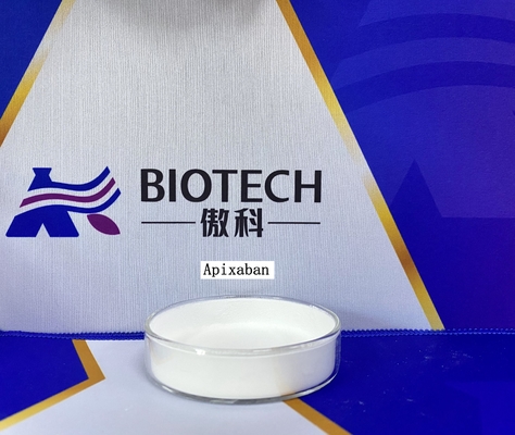 Apixaban CAS nr. 503612-47-3 Wit kristallijn poeder C25H25N5O4 Zuiverheid 99% API's tussenproducten