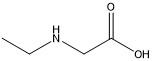 N-ETHYLGLYCINE Heterocyclische Samenstelling CAS No .627-01-0 C4H9NO2