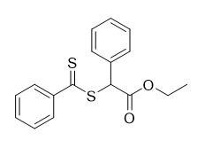 1-Ethoxycarbonyl-1-fenylmethylbenzodithioaat CAS Nr. 1150308-13-6 C17H16O2S2 Lichtrood rood poeder