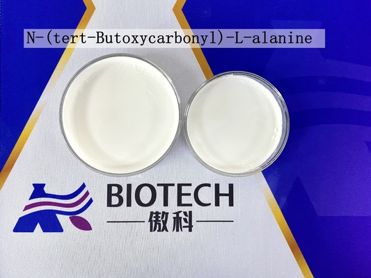 Hoge zuiverheid N-Tert-Butoxycarbonyl-L-alanine CAS 15761-38-3 Wit poeder MF C8H15NO4 EINECS nr. 239-847-8
