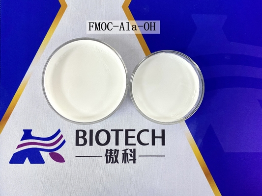 Aminozuurderivaten FMOC-Ala-OH CAS. 35661-39-3 Wit poeder Zuiverheid 98% C18H17NO4