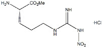 98% zuiverheid Wit poeder H-Arg NO2 -OMe·HCl CAS.51298-62-5 Aminozuurderivaten C7H16ClN5O4 Smeltpunt 157-161 °C