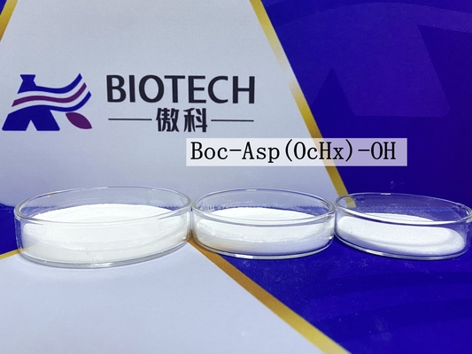 Boc-Asp (OcHx) - OH Aminozuurderivaten CAS Nr 73821-95-1 Zuiverheid 98% CC15H25NO6