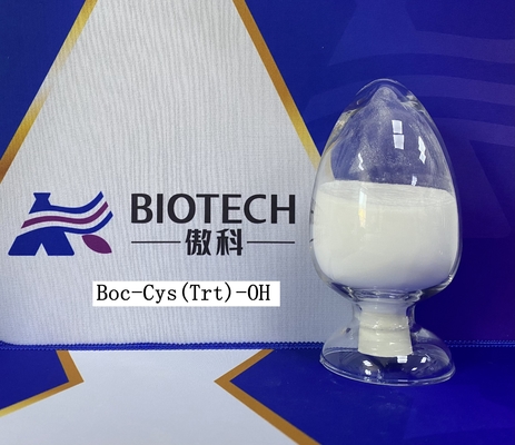 98% aminozuurderivaten CAS 21947-98-8 boc-Cys (Trt) - OH C27H29NO4S Poeder