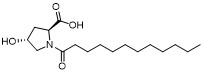 Lauroyl-4-hydroxy-proline CAS-nummer 135777-18-3