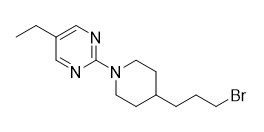 COA Custom Chemicals C14H22BrN3 2 4 3 Bromopropyl piperidine 1 Yl 5 Ethylpyrimidine