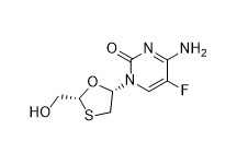 Van de Chemische productencas no 143491-57-0 van de Emtricitabinedouane de Zuiverheid 98%