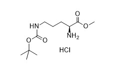 H Orn Boc OMe HCl Douanechemische producten CAS 2480-96-8 C11H23ClN2O4