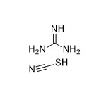 CH5N3.CHNS fijn Chemische productenguanidine Thiocyanaat CAS No 593-84-0 Witte Kristallen