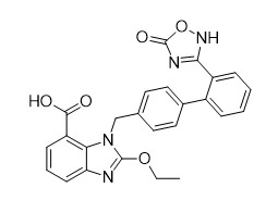Het Wit van CAS 147403-03-0 Azilsartan aan de Gebroken witte Kristallijne Tussenpersonen van de Poederzuiverheid 99% APIs