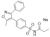 Het Natrium van CAS No 198470-85-8 Parecoxib Wit of wit-als Poederzuiverheid 98,5%