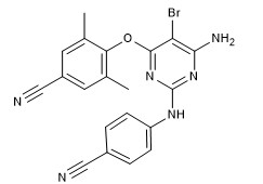 Zuiverheid 99% Etravirine CAS No 269055-15-4 Wit of wit-als de Tussenpersonen van Poederapis