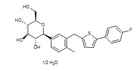 Zuiverheid 99% Canagliflozin Hemihydrate CAS No 928672-86-0 Witte Kristallijne Tussenpersonen van Poederapis