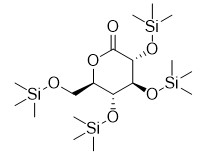2,3,4,6-Tetrakis-o-trimethylsilyl-D-gluconolactone de Zuiverheid 98% van CAS No 32384-65-9
