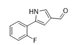 5 (2-Fluorophenyl) - 1H-Pyrrole-3-Carboxaldehyde CAS 881674-56-2 Bruine Geel aan van Wit Poeder