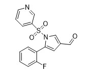 5 (2-Fluorophenyl) - 1 (3-Pyridinylsulfonyl) - het Gele Poeder van 1H-Pyrrole-3-Carboxaldeh CAS 81677-11-8