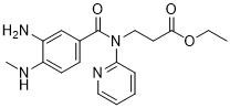 Ethyln [(methylamino) benzoyl 3-amino-4] - n-pyridin-2-yl-Bètacas no .212322-56-0 Wit aan lichtgeel poeder