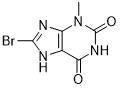 8-Bromo-3-methyl-3,7-dihydropurine-2,6-dione CAS No van APIstussenpersonen. 93703-24-3 gebroken wit poeder 99%