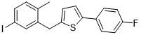 2 (4-Fluorophenyl) - [(5-Iodo-2-Methylphenyl) Methyl] Thiophene 5 het Kristallijne Poeder van CAS 898566-17-1