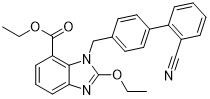 Ethyl-2-Ethoxy-1 [[(2 ' - cyanobiphenyl-4-Yl) Methyl] Benzimidazole] - 7-Carboxylate CAS 139481-41-7