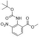 Methyl 2 ((tert-Butoxycarbonylamino) - het Lichtgele Kristallijne Poeder van 3-Nitrobenzoate CAS 57113-90-3