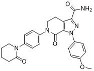 Apixaban CAS nr. 503612-47-3 Wit kristallijn poeder C25H25N5O4 Zuiverheid 99% API's tussenproducten