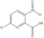 6-chloor-3-Nitropyridine-2-Carboxylic de Zure Heterocyclische Zuiverheid 98% van Samenstellingscas 1204400-58-7