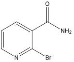 5-Bromonicotinamide de Heterocyclische Zuiverheid 98% van Samenstellingscas 28733-43-9 van Wit aan Lichtrose Poeder