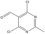 4,6-dichloor-2-methylpyrimidine-5-carbaldehyde API's tussenproducten CAS 14160-91-9 C6H4Cl2N2O