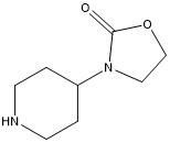 3- ((Piperidine-4-YL) Oxazolidine-2-One API's Intermediaten CAS 164518-96-1 Lichte gele vaste stof