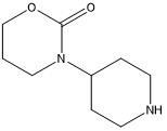 3-(Piperidine-4-Yl)-1,3-Oxazinan-2-One API's Intermediaten CAS 164518-99-4 Zuiverheid 98%