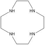 1,4,7,10-Tetraazacyclododecaan API's Tussenproducten CAS 294-90-6 Zuiverheid 98% C8H20N4