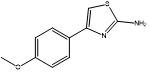4- ((4-O-methyl-phenyl)-1,3-Thiazol-2-amine CAS-nummer 2104-04-3 Zuiverheid 98% Geel poeder