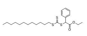 Ethyl 2-(((dodecylthio)carbonothioyl)thio)-2-fenylacetaat CAS-nr. 1079398-19-8 Zuiverheid 95%