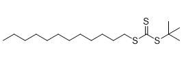 Metaalchelaat Chromatografie Tert-butyl dodecyl carbonotrithioate CAS No：1186022-26-3 C17H34S3 95%