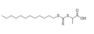 Metaalchelaatchromatografie 2-(dodecylthiocarbonothioylthio) propaanzuur CAS-nr. 558484-21-2 C16H30O2S3 97%