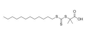 Metaalchelaatchromatografie 2-dodecylsulfanylcarbothioylsulfanyl-2-methylpropaanzuur CAS-nr. 461642-78-4 C17H32O2S3
