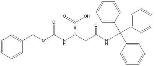 Z-Asn (Trt) - OH Aminozuurderivaten CAS Nr 132388-57-9 Zuiverheid 98% C31H28N2O5