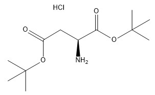 Zuiverheid 98% CAS 1791-13-5 Aminozuurderivaten H-Asp(OtBu)-OtBu·HCl C12H24ClNO4