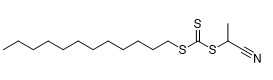De Zuiverheid 95% 1 cyanoethyl dodecyl carbonotrithioate CAS No van de VLOTreagens C16H29NS3. 1186022-27-4