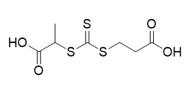 3 ((((1-Carboxyethyl) Thio Thio) Propanoic Zure het VLOTreagens CAS 870451-09-5 C7H10O4S3) van Carbonothioyl)