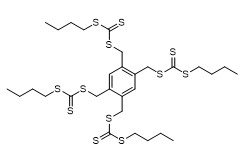 C, C, C“, C ''' - [1, 2, 4, 5-Benzenetetrayltetrak is (Methylene)] Tetrakis (c-C-Butyl Carbonotrithioate)