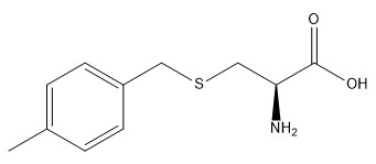 98% aminozuurderivaten CAS 42294-52-0 h-Cys (4-MeBzl) - OH C11H15NO2S Wit Vast lichaam